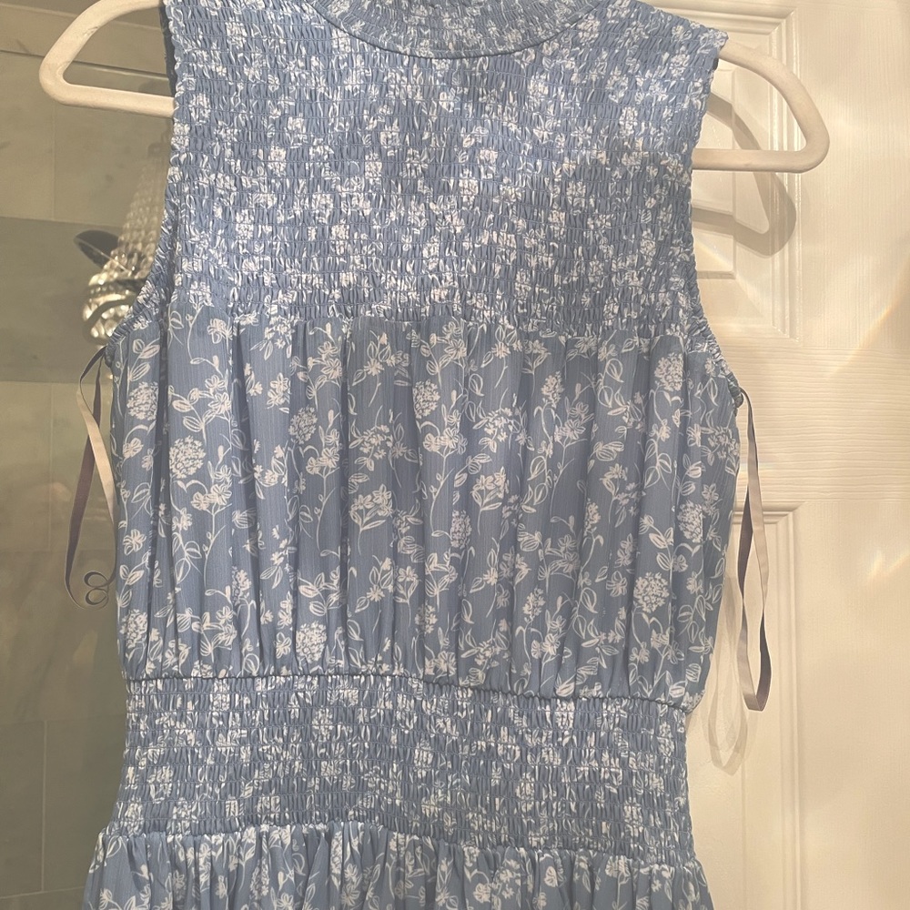Floral smocked dress